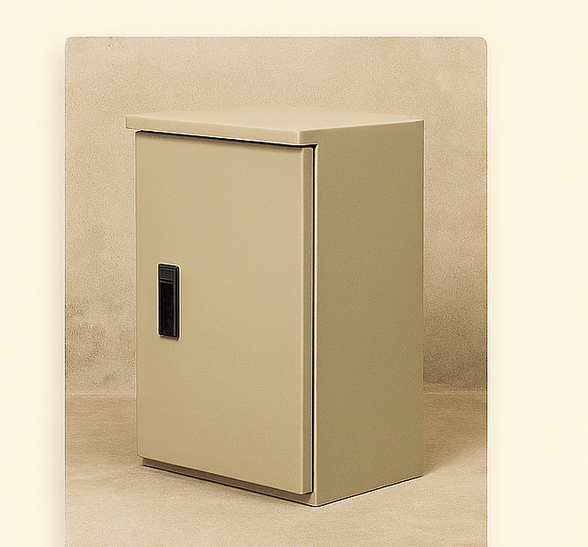 Metal enclosure manufactured by Sheela Grid Works